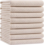 Homaxy 100% Cotton Waffle Weave Kitchen Dish Towels, Ultra Soft Absorbent Quick by Homaxy