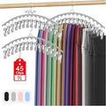 3 Pack Legging Organizer for Closet Hanging, Pants Hangers by Besslly
