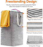 Lifewit 1 Pack Laundry Hamper Large Collapsible Laundry Baskets, Freestanding - Image 2