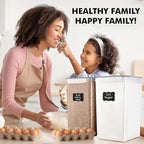 WHITE FEATHER SUPPLIES 2 PC Large Food Storage Containers - Image 4