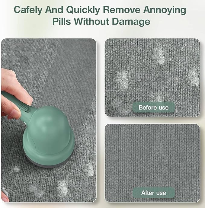 Fabric Shaver, Lint Remover for Clothes, Electric Lint Remover - Image 2