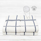 100% Cotton Terry Dish Towels, 4 Pack Checks, 16 x26 Inches, Super Soft and - Image 3