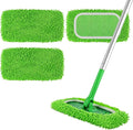 Reusable 100% Coral Fleece Mop Pads Compatible by ZHAYAO
