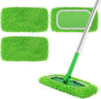 Reusable 100% Coral Fleece Mop Pads Compatible by ZHAYAO