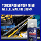OZIUM Air Freshener Odor Eliminator, 2oz Single Shot Total Air Refresh & Car - Image 2