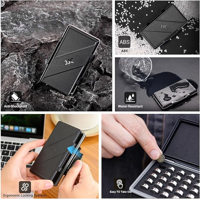 LR44 Size 675 Battery Case Holder, Water-Resistant Compact Button Coin Cell - Image 5