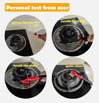 3Pcs, Brass Brush, Wire Brush, Metal Brush, Nylon Brush, Rust Cleaner - Image 8