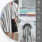 4 Piece Bath Towel Set Oversized Bath Sheet 35"x70" Bathroom Towel Extra Large - Image 4