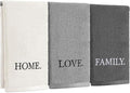3 Pcs Farmhouse Decorative Hand Towels by FuWeave