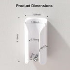 Electric Toothbrush Holder for Bathroom, Wall-Mounted Toothbrush Stand - Image 8