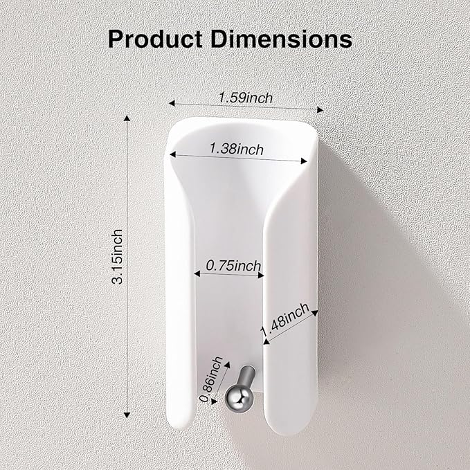 Electric Toothbrush Holder for Bathroom, Wall-Mounted Toothbrush Stand - Image 8