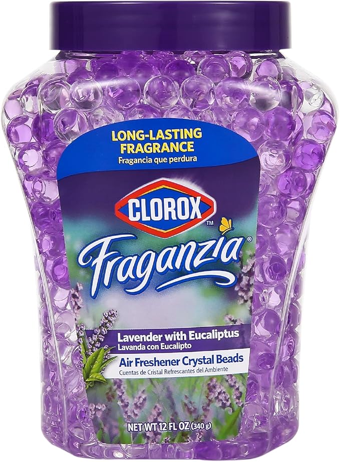 Clorox Fraganzia Crystal Beads Air Freshener, Long Lasting Room Deodorizer and - Image 2