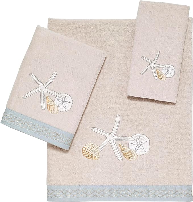 Avanti Linens - Fingertip Towel, Soft & Absorbent Cotton Towel, Beach Inspired - Image 4