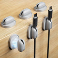 6 Pack Magnetic Cable Clips, Adjustable Cord Holder by puretor