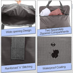 2 Pcs Travel Laundry Bags Waterproof - Image 2