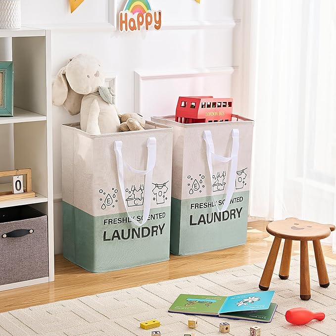 ELONG HOME Laundry Baskets, 92L Freestanding Laundry Basket - Image 8