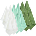 Syhood 12 Pieces Face Wash Cloth 12 x 12 in Makeup Remover Cloths Towel Coral by Syhood