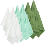Syhood 12 Pieces Face Wash Cloth 12 x 12 in Makeup Remover Cloths Towel Coral by Syhood
