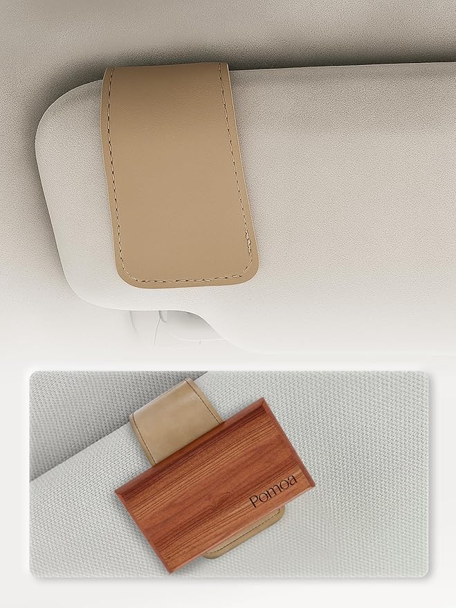 Patented Car Air Freshener Visor Clip, Compatible by POMOA
