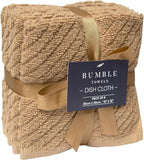 Bumble Towels Premium Kitchen Dish Cloths | 8 Pack | Diagonal Deluxe Dish Cloth - Image 3