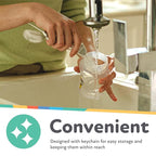 Nuby Bottle and Cup All Around Cleaning Brush Set, Cleans Straw, and Hard to - Image 3