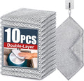 Navona 10 Pcs New Upgrade Steel Wire Dishcloth, Double-Layer Steel Wire by Welcometobuy%EF%BC%81