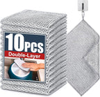 Navona 10 Pcs New Upgrade Steel Wire Dishcloth, Double-Layer Steel Wire by Welcometobuy%EF%BC%81