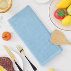 Homaxy 100% Cotton Waffle Weave Kitchen Dish Towels, Ultra Soft Absorbent Quick - Image 7
