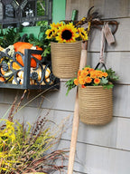 Goodpick 2pack Jute Hanging Basket - Image 4