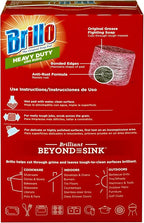 Brillo Heavy Duty Steel Wool Soap Pads, Original Red Scent) - Image 2
