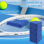 12 Pack 100% Cotton Wash Cloth, 12x12 Inch Highly Absorbent and Soft Feel - Image 5