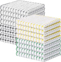 Kitinjoy Cotton 16 Pack Terry Kitchen Dish Cloths, 12 x 12 Inches Super Soft by Kitinjoy