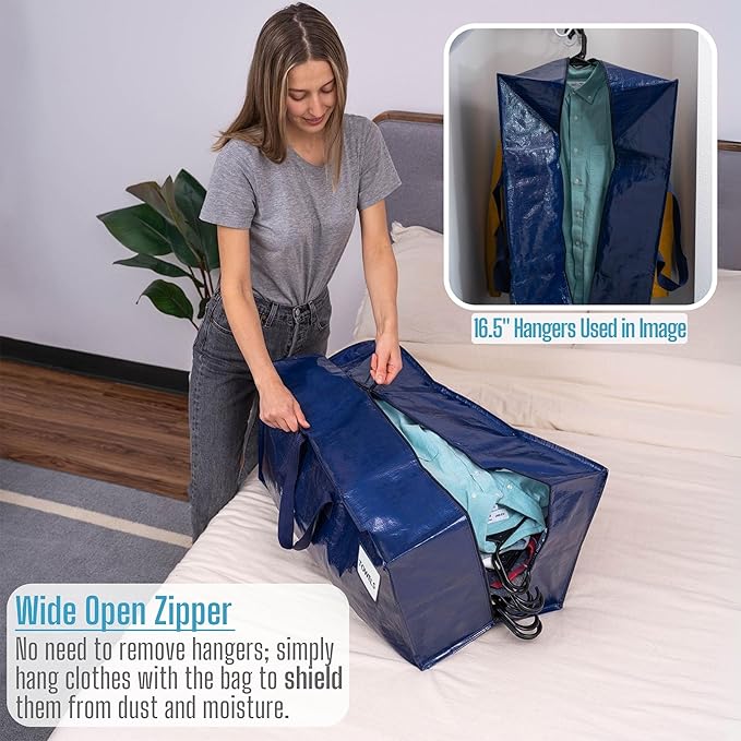 VENO 16 Pack Moving Bags w/Backpack Straps, Heavy Duty, Moving Boxes Alternative - Image 3