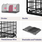 SWTYMIKI Hanging Closet Organizer Storage - Image 9
