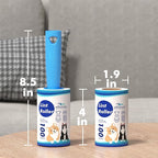 Extra Sticky Lint Roller, Mega Value Set 400 Sheets - Image 3