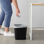 Amazon Basics Small Rectangular Commercial Office Wastebasket, 3 Gallon - Image 6