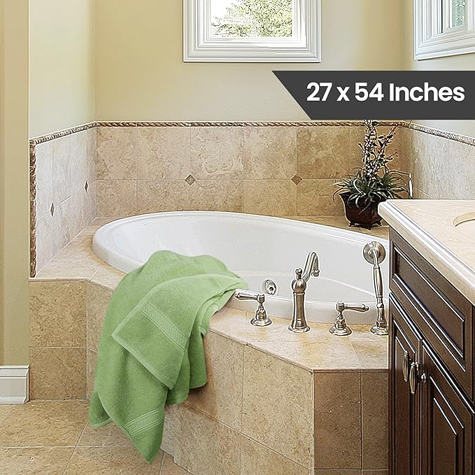 Utopia Towels 4 Pack Premium Bath Towels Set, 27 by 54 Inches, 100% Ring Spun - Image 6