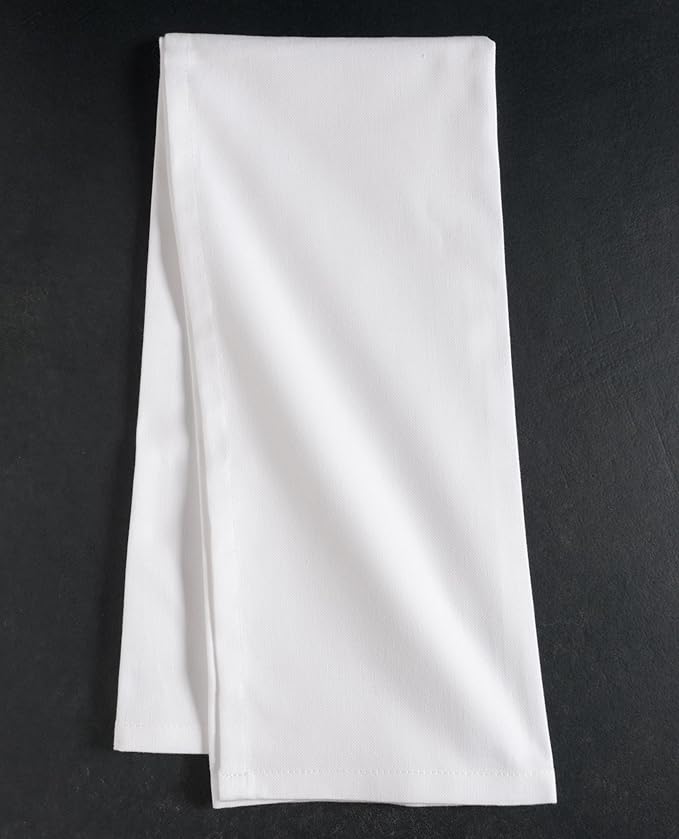KAF Home White Kitchen Towels, 10 Pack, 100% Cotton - Image 8
