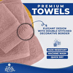 DAN RIVER 8 PC Luxury Bath Towels - Image 6