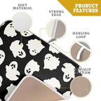Halloween Dish Drying Mat for Kitchen Counter Cute Ghost Holiday Super - Image 4