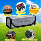 2PCS Lipo Battery Safe Bag, Fireproof Protection, Explosion-Proof, Battery - Image 5