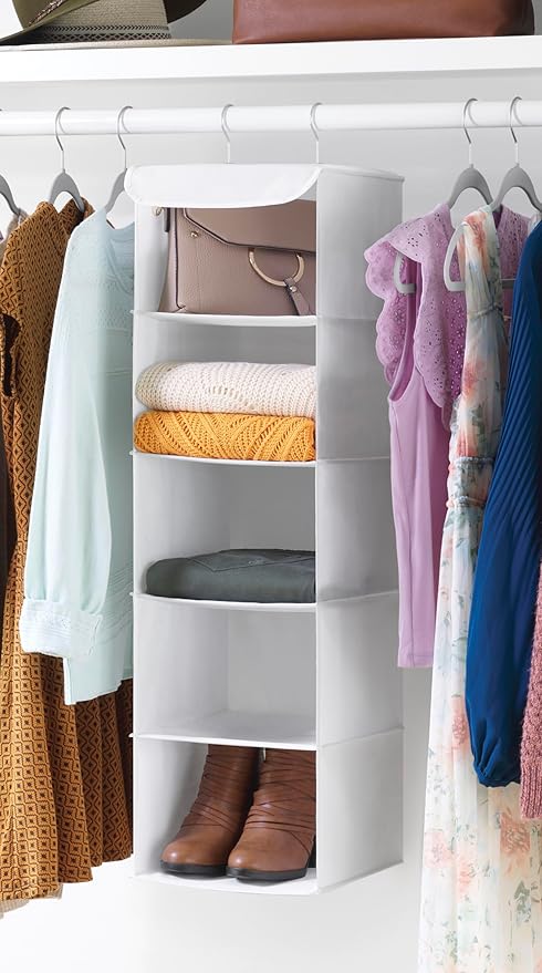 Whitmor 5 Section Closet Organizer by Whitmor