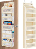 JARLINK Over The Door Organizer Storage, 5 Shelf Hanging Door Organizer by JARLINK