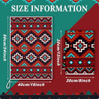 Boyiee Set of 6 Southwestern Kitchen Towels Boho Aztec Theme Dishtowel Native - Image 3