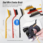 15Pcs Crevice Cleaning Brush Groove Gap Hard Bristle Cleaning Tool Small Clean - Image 7