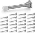 Ravinte Door Stoppers, 24 Pack Satin Nickel Spring Door Stops by Ravinte