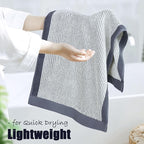 Cleanbear Gray Hand Towels for Bathroom - Image 4