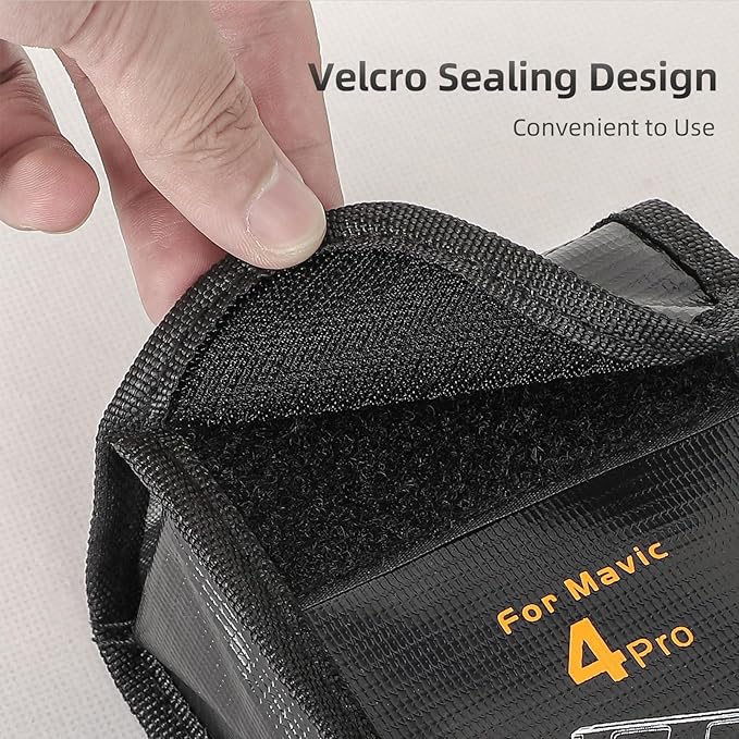 Fireproof Battery Safe Bag for DJI Mavic 4 Pro Accessories, Drone Mavic 4 Pro - Image 3