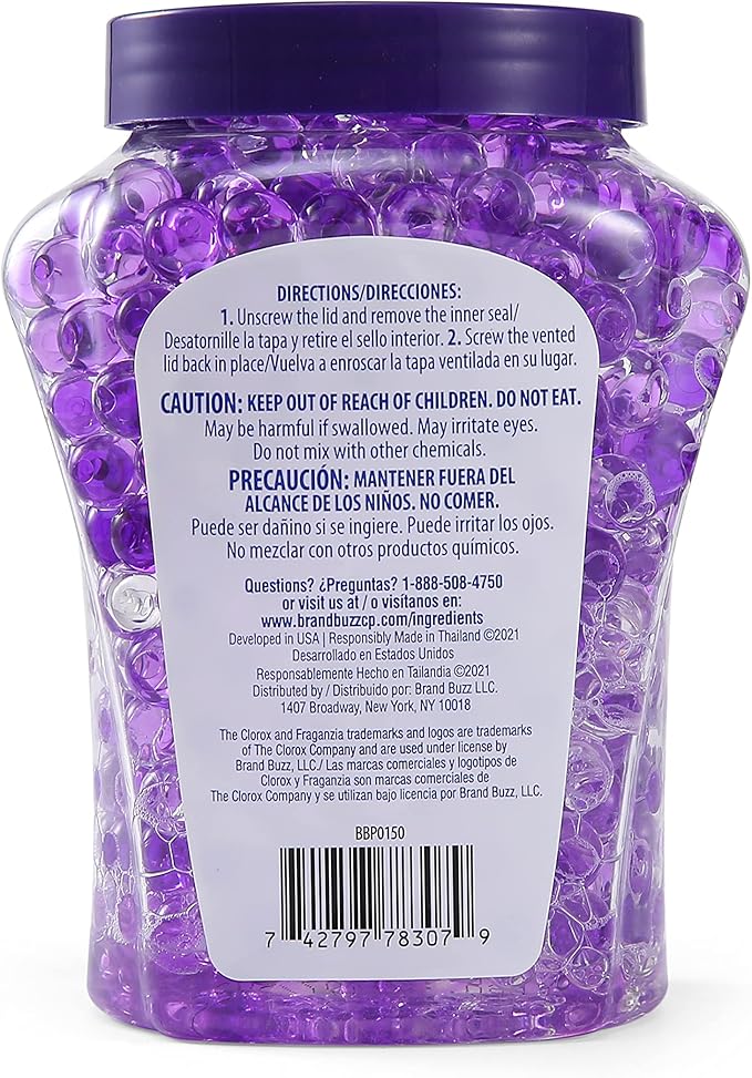 Clorox Fraganzia Crystal Beads Air Freshener Twin Pack, Long Lasting Room - Image 6