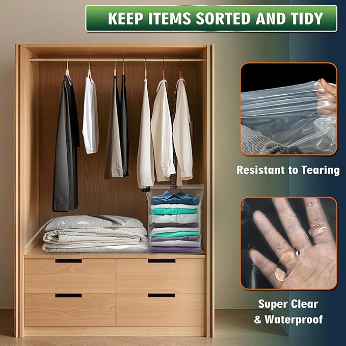 Extra Large 20 Gallon Zippered Plastic Bags - Image 6